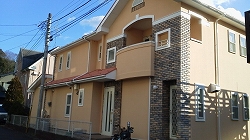 外壁塗装 南欧風の色調にしたい 町田市 施工事例リフォーム創研 外壁塗装 南欧風の色調にしたい 町田市 施工事例リフォーム創研