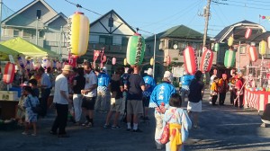 高根木戸西町会祭り