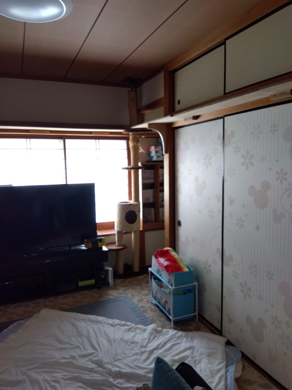 和室から洋室への改修でランマ部分 …
